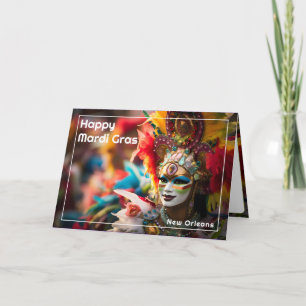 💚 💜 💛 Feuer und Gold: Mardi Gras Spektakel Karte