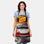 Feuer und Grillen Schürze (Getragen)