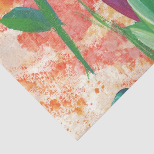 Feuer- und Irispapier Seidenpapier (Ausschnitt)