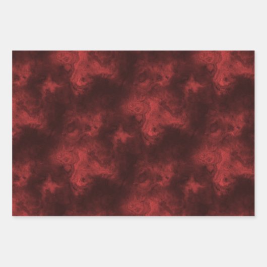 Feuer und Rauch Geschenkpapier Set (Vorderseite 2)