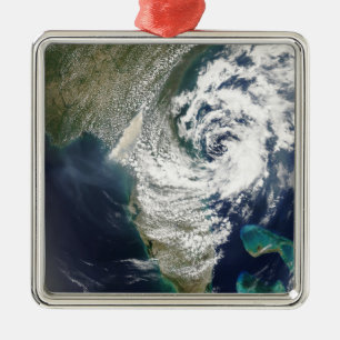 Feuer und Rauch in Georgia und in Florida Ornament Aus Metall