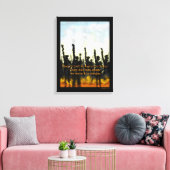 Feuer und Rauch Leinwanddruck (Insitu (Wohnzimmer))