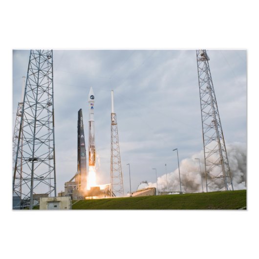 Feuer- und Rauchsignal Fotodruck (Vorne)