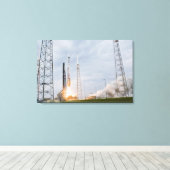 Feuer- und Rauchsignal Leinwanddruck (Insitu (Holzboden))