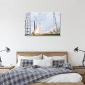 Feuer- und Rauchsignal Leinwanddruck (Insitu (Schlafzimmer))