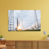 Feuer- und Rauchsignal Leinwanddruck (Insitu (Wohnzimmer))