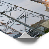 Feuer- und Rauchsignal Poster (Ecke)