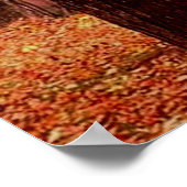 Feuer und Regen Poster (Ecke)