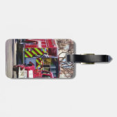 Feuer und Rettung Gepäckanhänger (Rückseite horizontal)