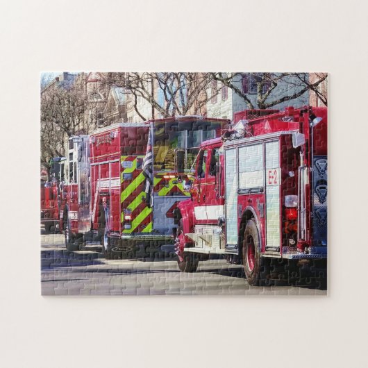 Feuer und Rettung Puzzle (Horizontal)