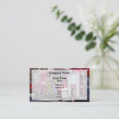 Feuer und Rettung Visitenkarte (Stehend Vorderseite)