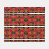 Feuer und Schönheit Fleece Blanket (Vorderseite (Horizontal))
