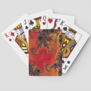 Feuer- und Schönheits-Spielkarten Spielkarten