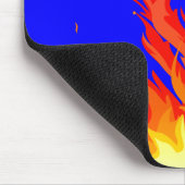 Feuer und Schwefel Mousepad (Ecke)