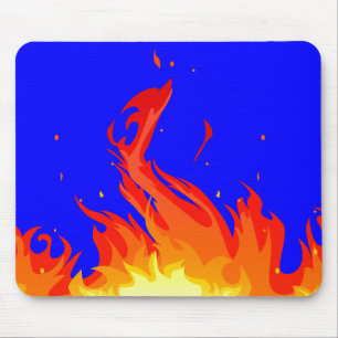 Feuer und Schwefel Mousepad