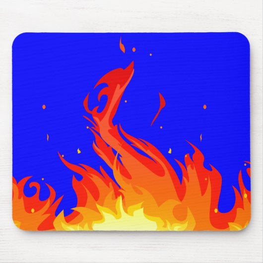 Feuer und Schwefel Mousepad (Vorne)