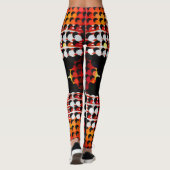 Feuer und Sonne Leggings (Rückseite)