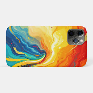 Feuer und Wasser Abstrakt Case-Mate iPhone Hülle