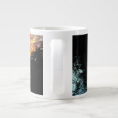 Feuer und Wasser Jumbo-Tasse (Rückseite)