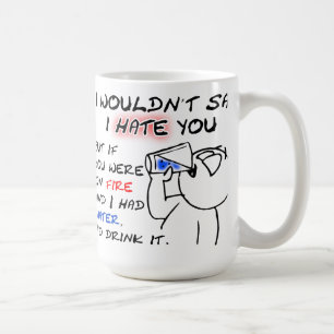 Feuer Und Wasser Lustiger Becher Kaffeetasse