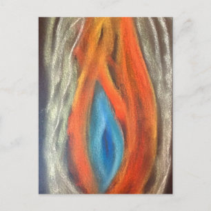Feuer und Wasser Postkarte