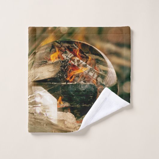 Feuer und Wasser Waschlappen (Waschlappen)