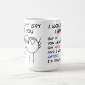 Feuer- und Wasserbombe Kaffeetasse (Mittel)