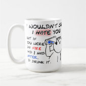 Feuer- und Wasserbombe Kaffeetasse (Links)
