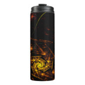 Feuer unter Abstrakt Thermosbecher (Vorderseite)