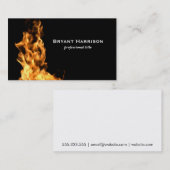 Feuer Visitenkarte (Vorne/Hinten)