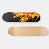 FEUER-VOGEL-SKATEBOARD - PHOENIX-ENTWURF SKATEBOARD (Horizontal)