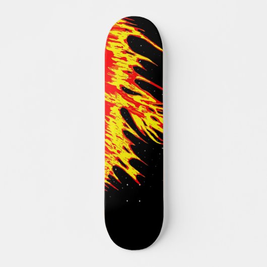 FEUER-VOGEL-SKATEBOARD - PHOENIX-ENTWURF SKATEBOARD (Vorne)