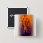 "Feuer vom Himmel" Flair Button (Vorne & Hinten)