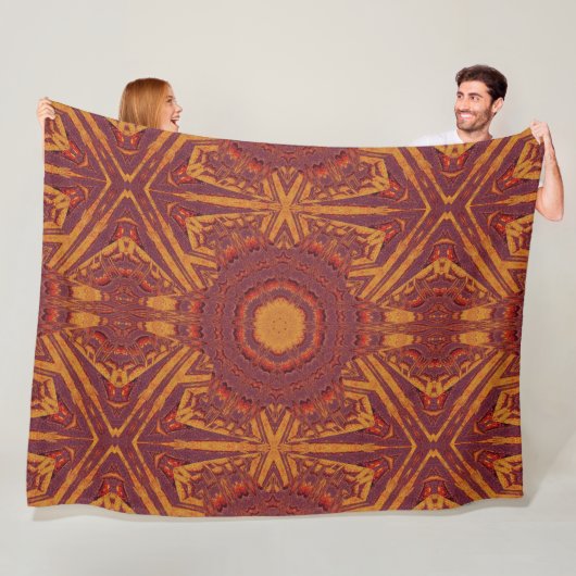 Feuer von Itzpapalotl 138 Fleecedecke (Beispiel)