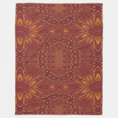 Feuer von Itzpapalotl 139 Fleecedecke (Vorderseite)