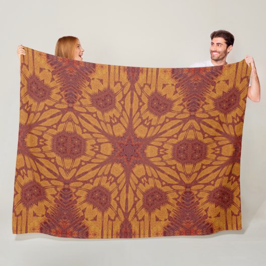 Feuer von Itzpapalotl 143 Fleecedecke (Beispiel)