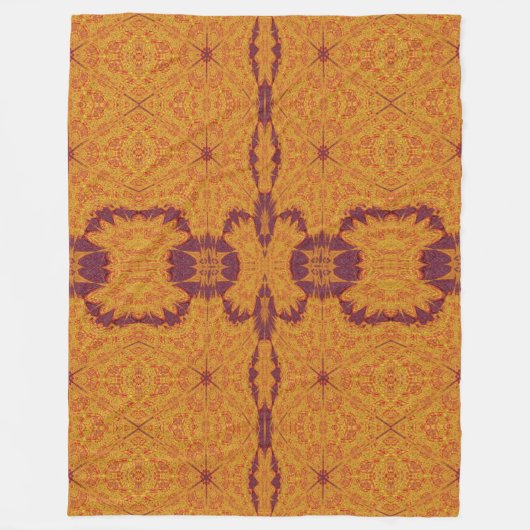 Feuer von Itzpapalotl 144 Fleecedecke (Vorderseite)