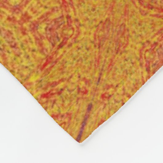 Feuer von Itzpapalotl 144 Fleecedecke (Ecke)