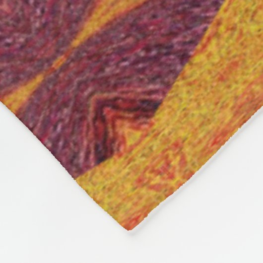 Feuer von Itzpapalotl 145 Fleecedecke (Ecke)