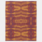 Feuer von Itzpapalotl 148 Fleecedecke (Vorderseite)