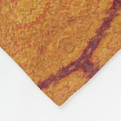 Feuer von Itzpapalotl 149 Fleecedecke (Ecke)