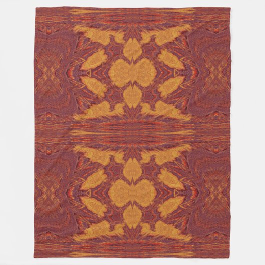 Feuer von Itzpapalotl 150 Fleecedecke (Vorderseite)