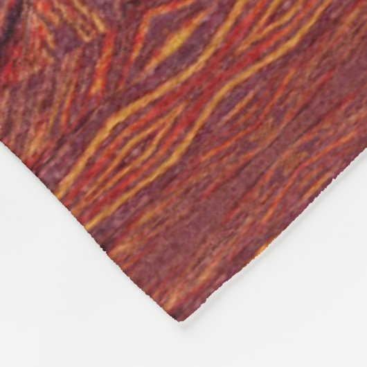 Feuer von Itzpapalotl 150 Fleecedecke (Ecke)