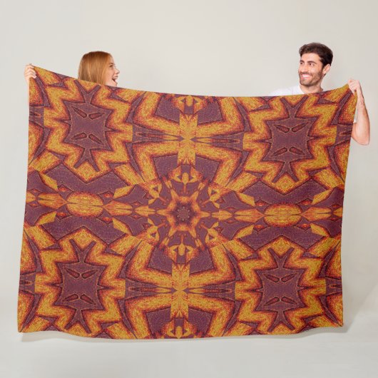 Feuer von Itzpapalotl 28 Fleecedecke (Beispiel)