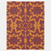 Feuer von Itzpapalotl 28 Fleecedecke (Vorderseite)