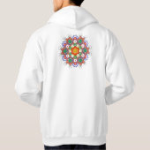 Feuer von Schaffung 3 Hoodie (Rückseite)