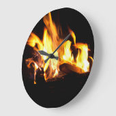 Feuer-Wanduhr Große Wanduhr (Winkel)