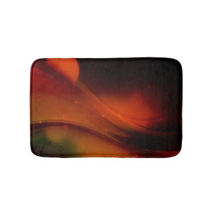 Feuer-Welle Badematte
