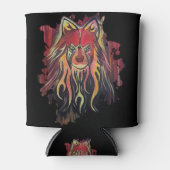 Feuer Wolf Dosenkühler (Vorderseite)