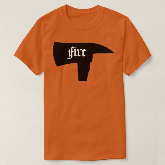 Feuerabteilung Ax Fire Classic TShirt (Design vorne)